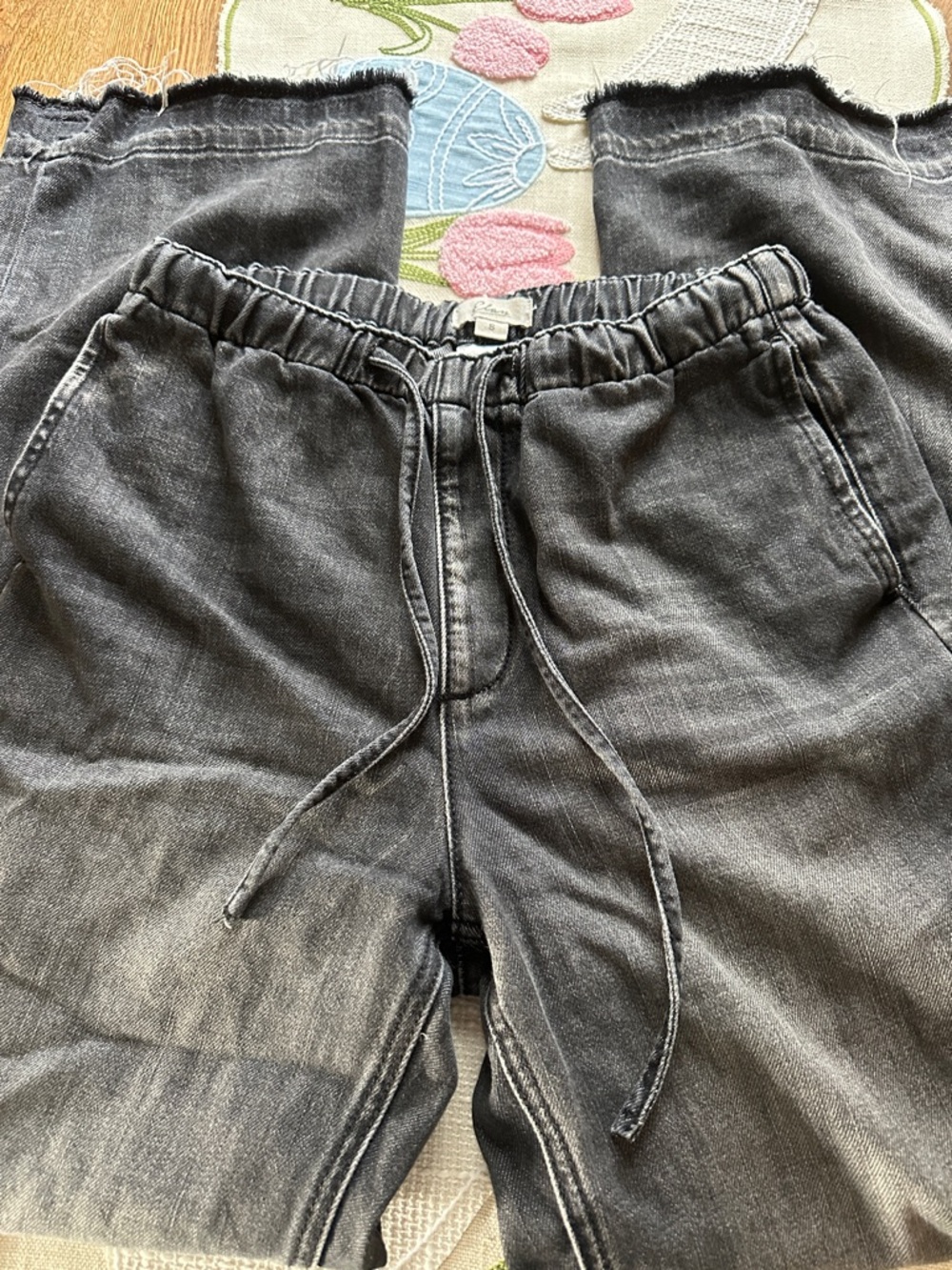 Elan Women High Rise Washed Black Jeans - Picture 2 of 3